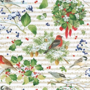 Geschenkpapier Music bird