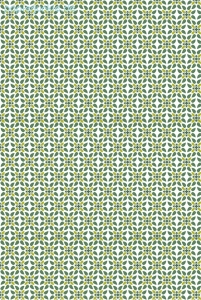 Geschenkpapier Blätter-Ornament, Stern