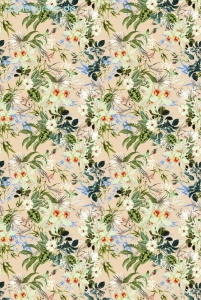 Geschenkpapier Blumenranken