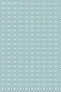Geschenkpapier Pattern, Raute blaugrau