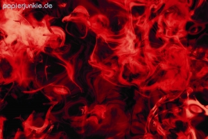 Geschenkpapier Smoke, rot-schwarz