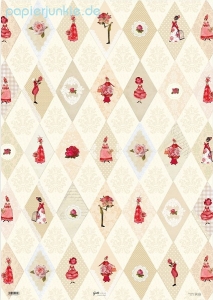 Geschenkpapier Rose Garden