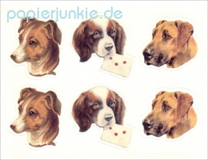 Vintage Stickers Dogs 2