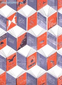 Geschenkpapier Isometric Books, Bücher
