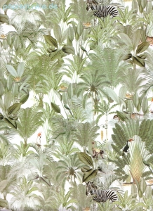 Geschenkpapier Light Jungle, Dschungel