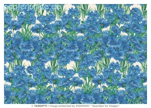 Geschenkpapier Kornblumen