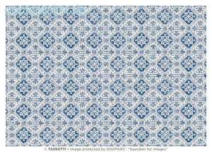 Geschenkpapier Firenze, blau