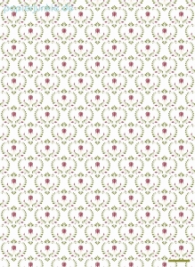 Geschenkpapier Blumenherzen