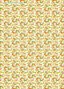 Geschenkpapier Mosaik, Herbst