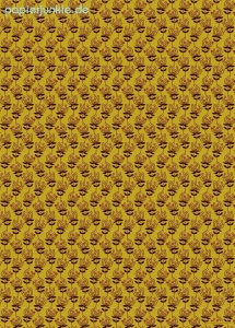 Geschenkpapier Autumn flowers on yellow
