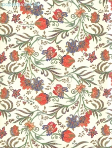 Geschenkpapier Deco, Blumenranken (Stardust) (A*)