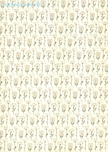 Geschenkpapier Pusteblumen, braun