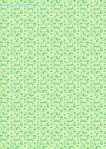 Geschenkpapier Mosaik, Kräuter