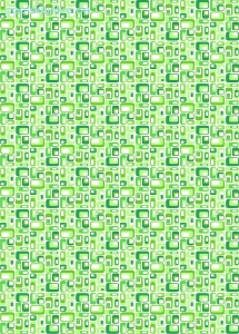 Geschenkpapier Mosaik, Kräutergarten
