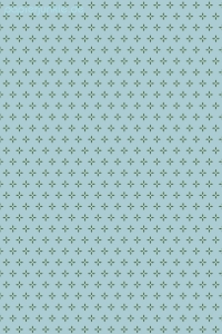 Geschenkpapier Kleine Kreuze, blau/grün