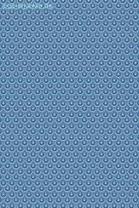 Geschenkpapier Tropfen, blau