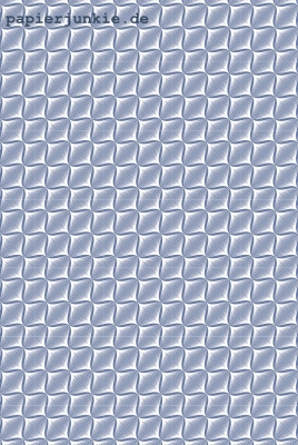 Geschenkpapier Lampion, blau/weiß