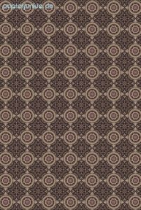 Geschenkpapier Kachel-Mosaik, braun