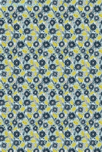 Geschenkpapier Scandinavian Retro Flowers