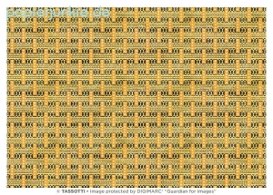 Geschenkpapier Remondini nastri gialli (Grafiche Tassotti)
