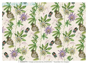 Geschenkpapier Passiflora (Grafiche Tassotti)