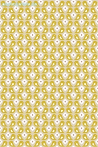 Geschenkpapier FinDrop, Bird yellow