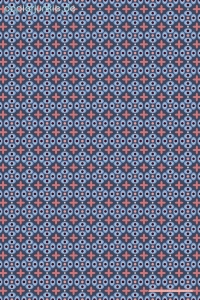 Geschenkpapier Batikmuster, blau