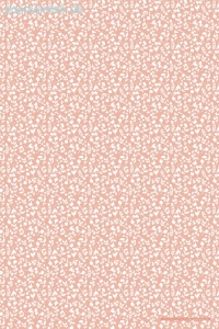 Geschenkpapier Blattranken auf Rosa