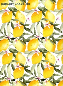 Geschenkpapier Lemons