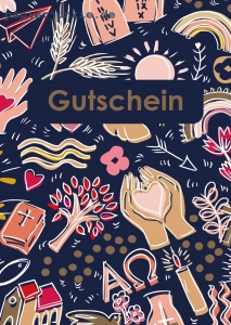 Postkarte Gutschein, christliche Feste