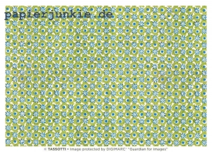 Geschenkpapier Roselline verdi (R*)