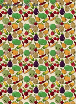 Geschenkpapier Veggies