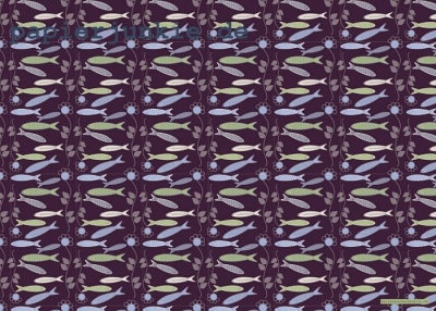 Geschenkpapier Mustermix Lila/Violett