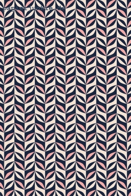 Geschenkpapier Retro-Blattform
