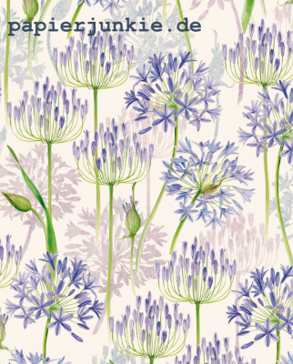 Geschenkpapier Agapanthus