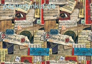 Geschenkpapier Musiknoten (R*)