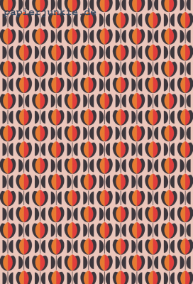 Geschenkpapier Retro-Tulpen