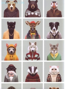 Geschenkpapier ZooPortraits I (R*)
