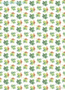 Geschenkpapier Herbstblätter