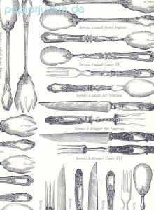 Geschenkpapier Silberbesteck (R*)