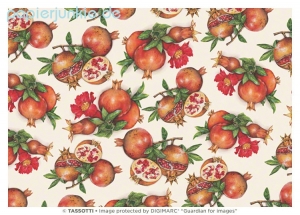 Geschenkpapier Granatäpfel (R*)