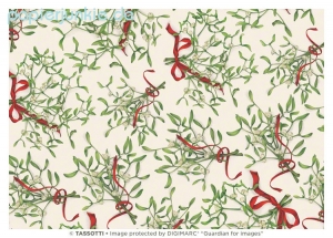Geschenkpapier Mistelzweig (Grafiche Tassotti)
