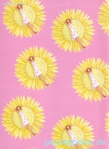 Geschenkpapier Sunflower Girl