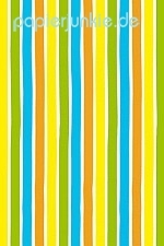 Geschenkpapier Sommerstreifen, gelb/orange (A*)