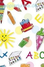 Geschenkpapier Schulstart