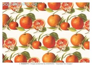 Geschenkpapier Orangen (Grafiche Tassotti)