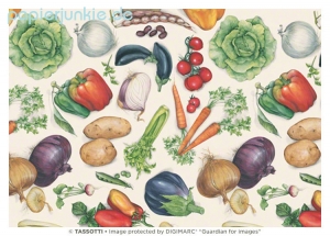 Geschenkpapier Gemüse (Grafiche Tassotti)