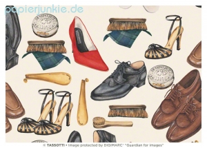 Geschenkpapier Schuhe (Grafiche Tassotti / R*)