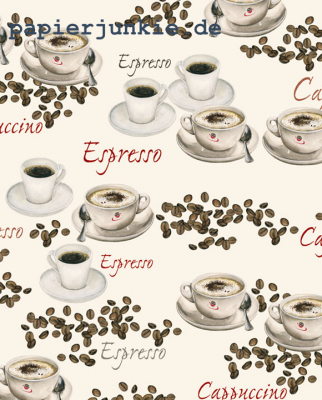 Geschenkpapier Kaffee (Grafiche Tassotti)