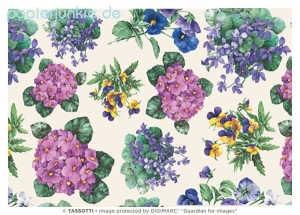 Geschenkpapier Violette (Grafiche Tassotti / A*)